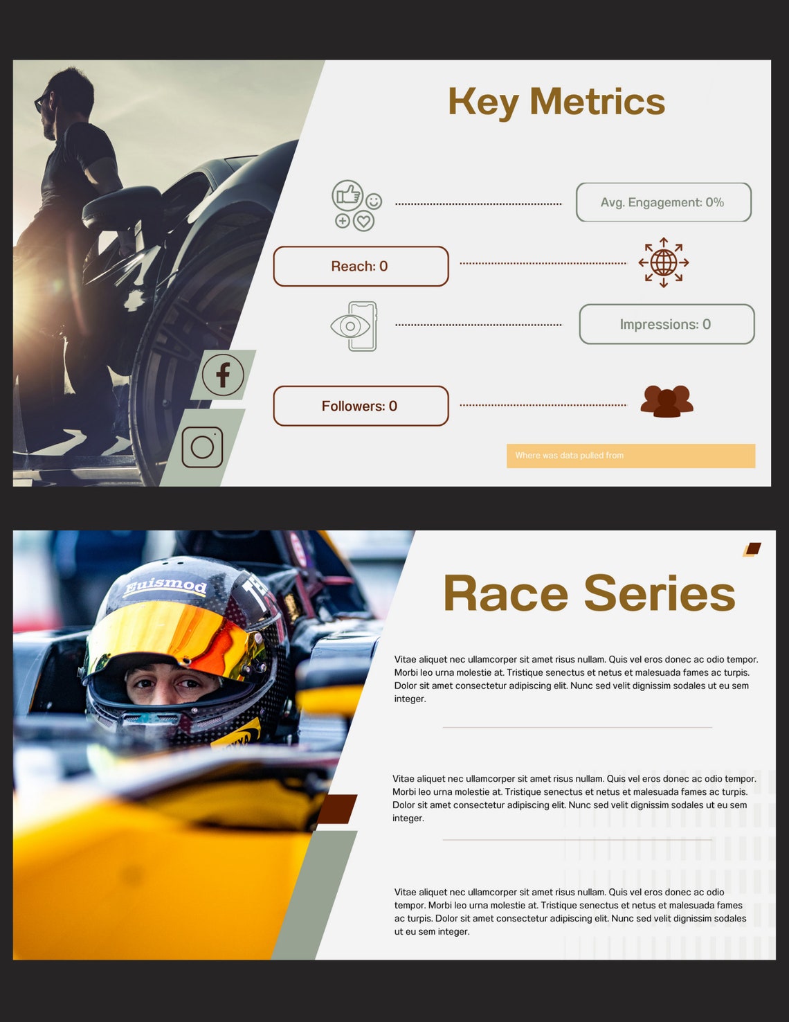 Motorsports Sponsorship Proposal Template - Etsy