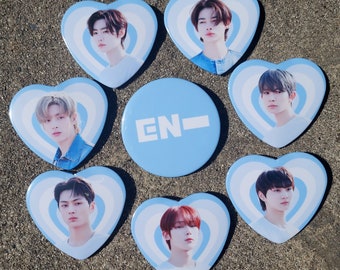 enhypen heart buttons