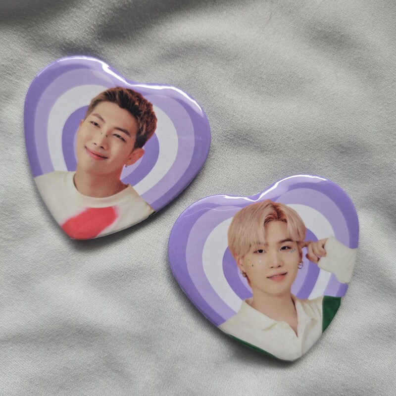 Bts Buttons - Etsy