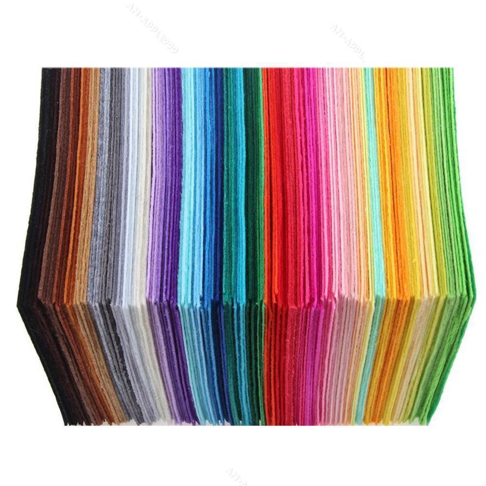 21 Felt Sheets - 6X12 inch Spring Colors Collection - Made in USA - Merino  Wool Blend Felt
