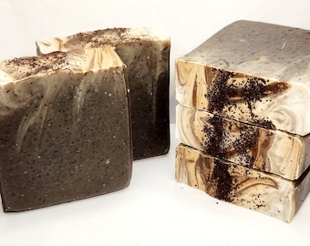 Dark Roast Coffee Scented Soap with Shea Butter