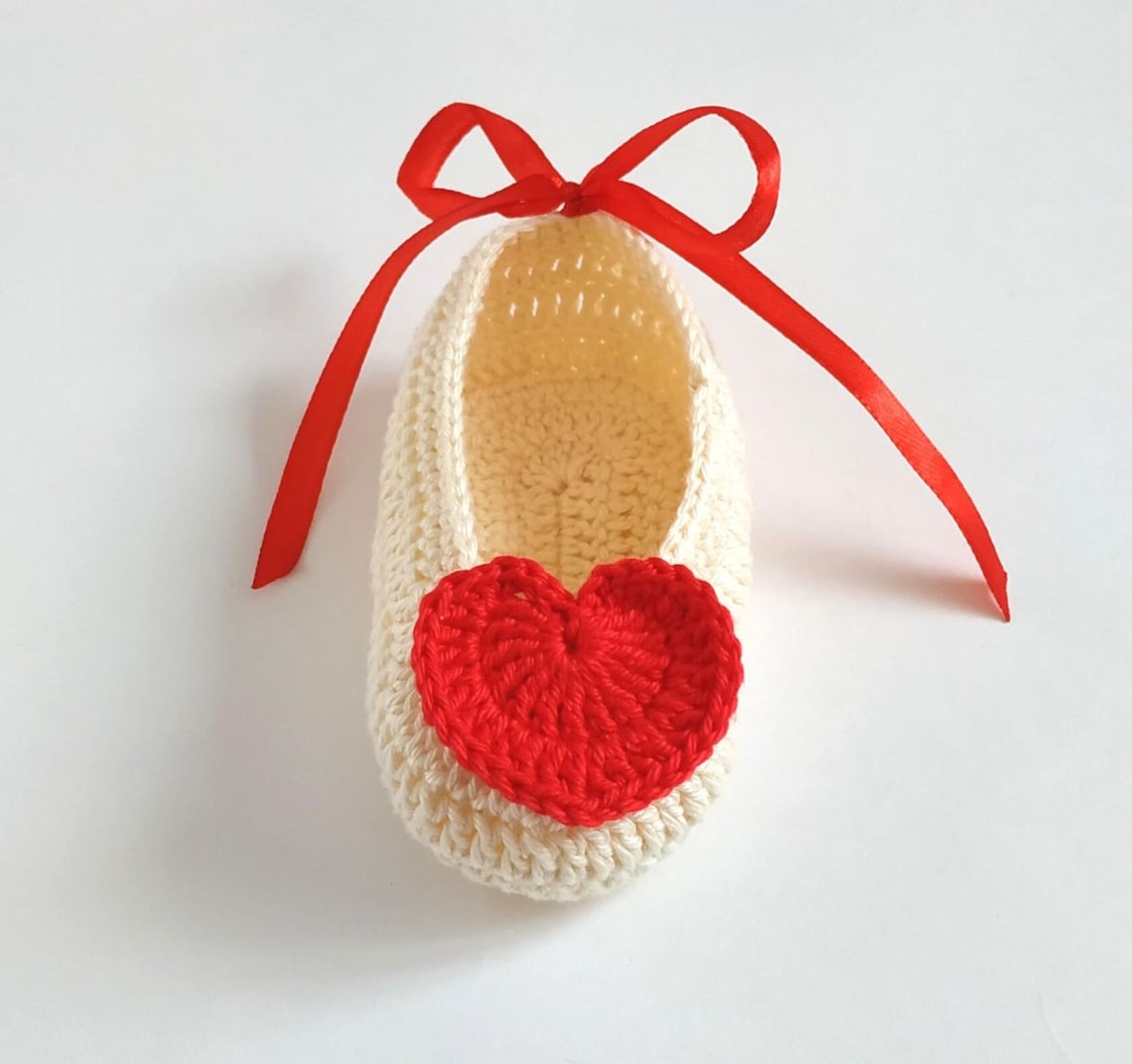 Baby Ballet Shoes Free Crochet Pattern 3 Sizes Baby Booty Etsy Australia