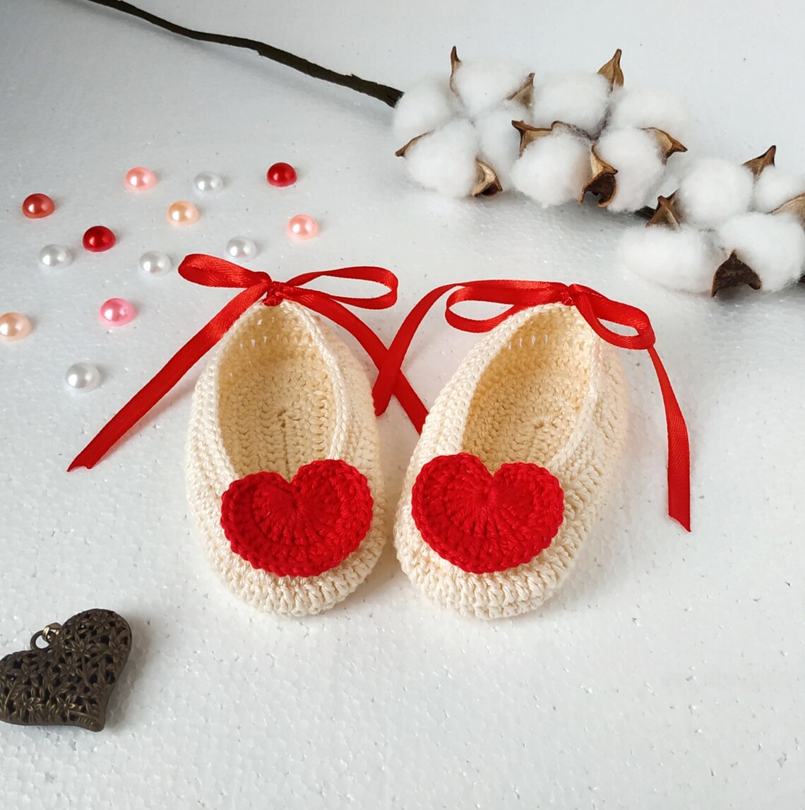 Baby Ballet Shoes Free Crochet Pattern 3 Sizes Baby Booty Etsy Australia