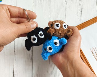 No-sew Spider Plushie Häkelanleitung - Amigurumi PDF File Anleitung Muster Englisch - Spinnen Häkelanleitung - Halloween Häkelanleitung