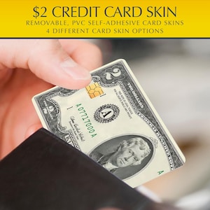 Deux habillages pour carte de crédit à 2 dollars • Parfaits pour un usage quotidien • Fonctionne avec tous les types de cartes de crédit ou de débit • Expédition le jour même