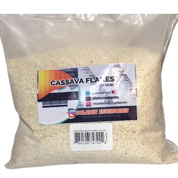 Garri Ijebu(Cassava Flakes) 1lbs/2lbs/4lbs