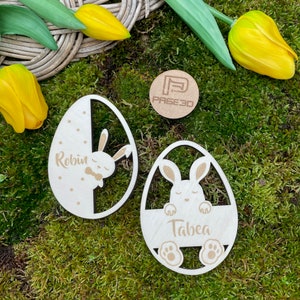 Personalized Easter eggs | Bunny ears | Easter decoration | Easter gift | Easter pendant | Easter | Easter nest | Easter basket