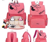 Mickey Minnie Baby Diaper Bags Maternal Stroller Bag Nappy Backpack Maternity Bag Maternal Backpack Mommy