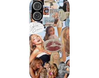 Sabrina Carpenter Kiss Short n Sweet Tour Phone Case, Collage Espresso Case, Please Please Phone, Gift for Her, Carpenters Merch, Juno