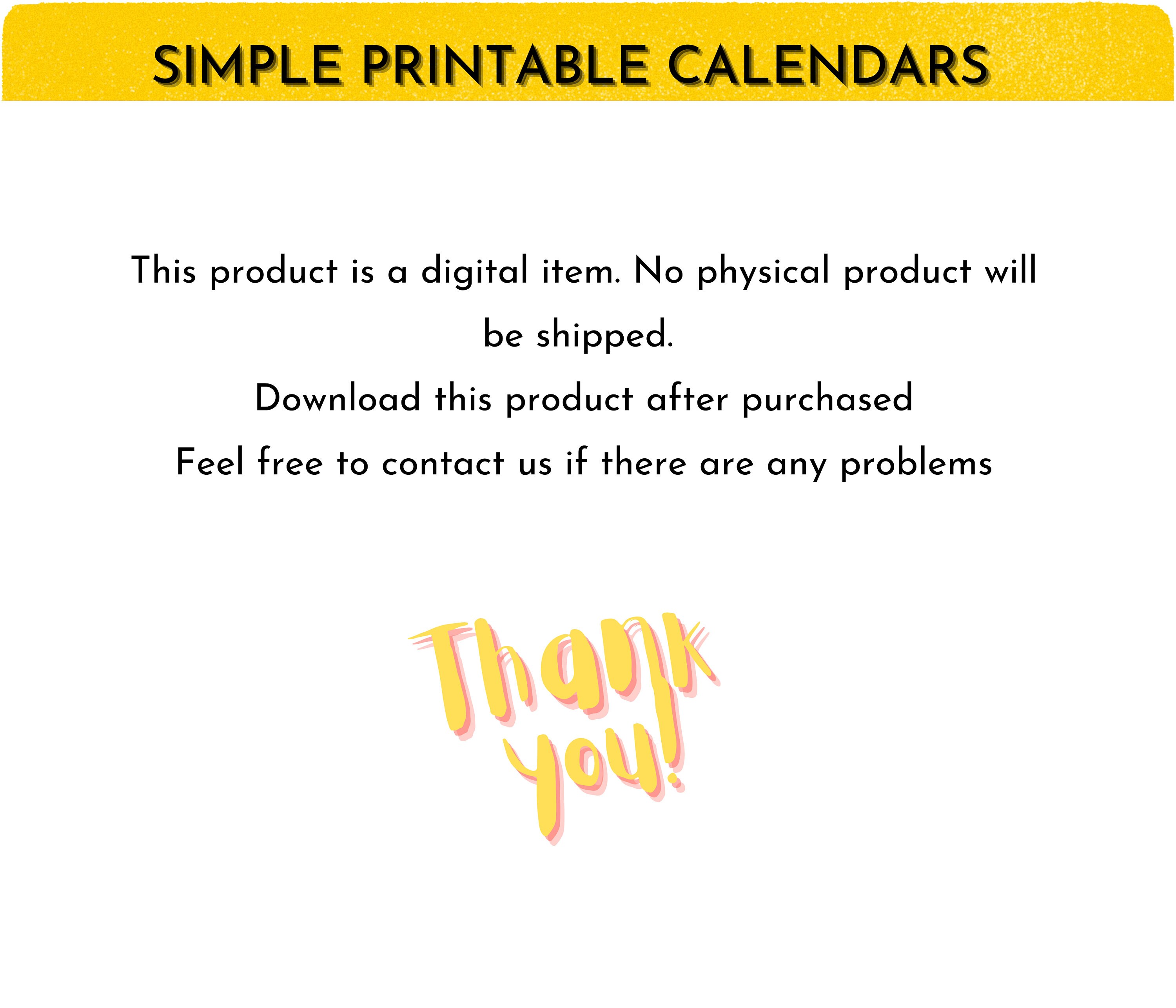 simple-calendar-2023-printable-and-editable-planner-etsy-australia