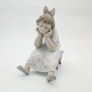 Vintage Lladro Figurine Retired - “Nothing To Do” Number 5649, retired 1992
