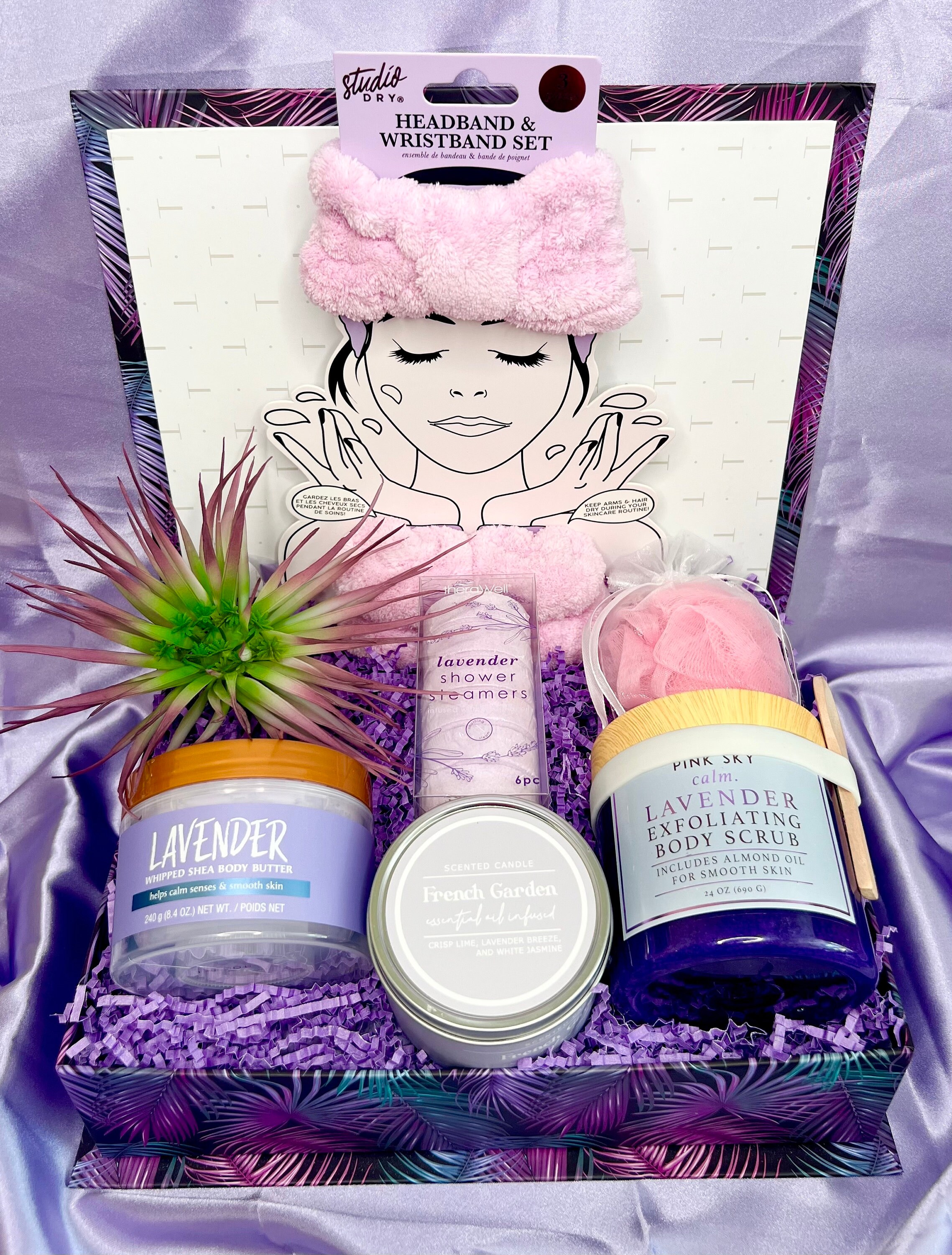 Lavender Fields | Spa Kit, Spa Set, Bath and Body, Gifts for Her, Gift