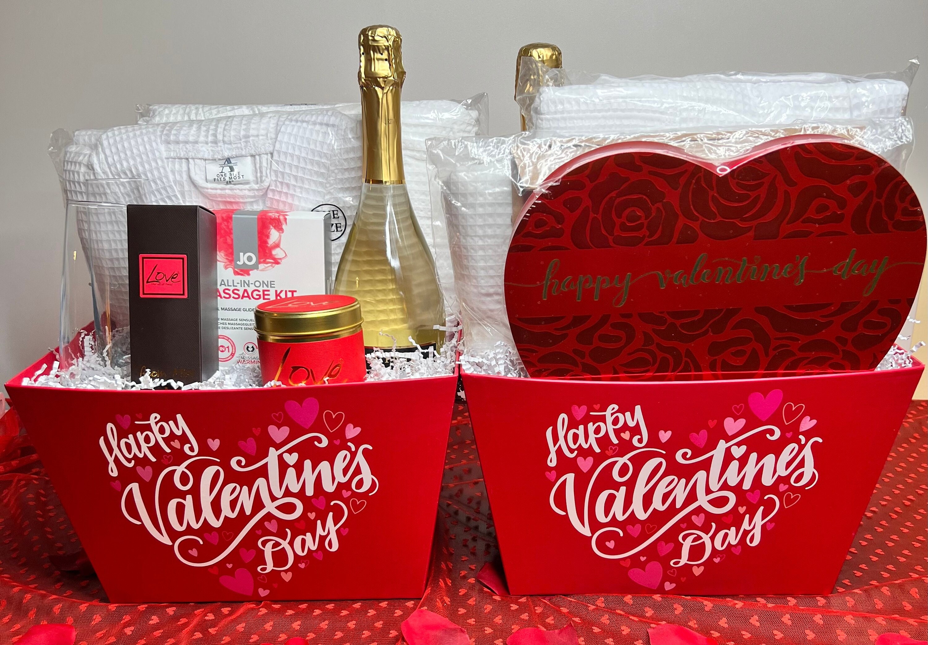 Valentines Day Gift Box, Valentines Day Care Package, Valentine Gift Basket