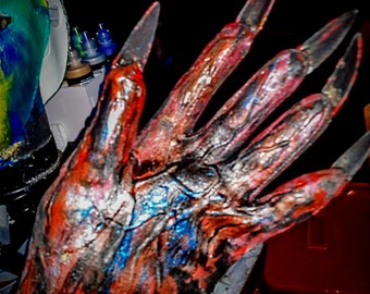 Blood Demon Claw Gloves