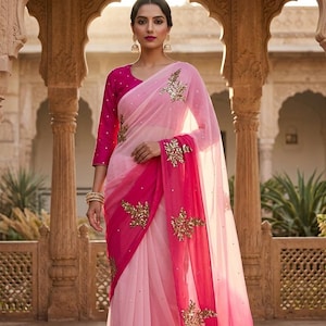 indian sorry dress Unstitched traditional saree with lace work which is thrown over the left shoulder Saree: Buy Latest Indian Sarees
