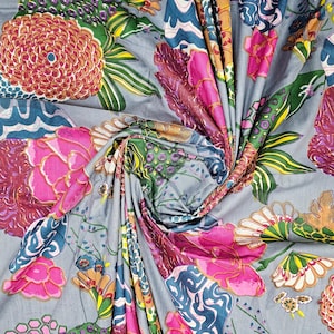 Indian Fruit Print Soft Cotton Fabric, 100% Cotton Fabric For Dress Material Dress Making Summer Women Dress Fabric Robe By Yard