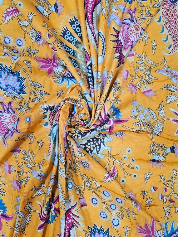 soft cotton dress materials Solid Color Cotton Linen Blend Fabric: Soft Summer Dress Material by the  Yard, Sewing Craft