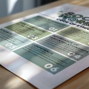 Social Worker Code Of Ethics, Social Work Values, Case Manager Gifts, Medical Social Worker, Social Work Ethics Poster, Social Work Gift image 6