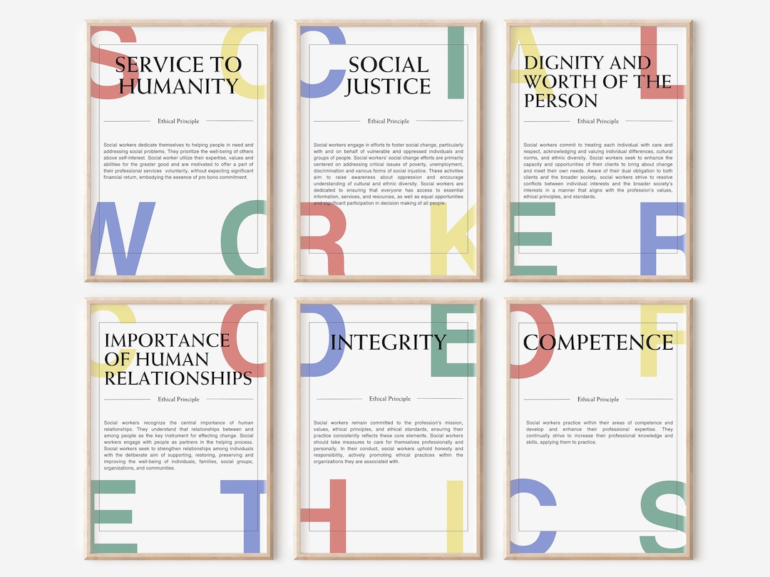 Social Worker Code of Ethics, NASW Code of Ethics, Social Work Office ...