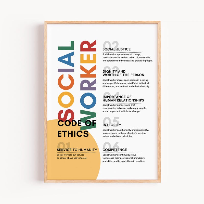 Code Rivalry Poster Code of Ethics Poster - Etsy Australia