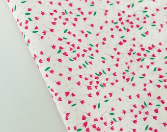 Tessuto 100% Popeline Di Cotone, Stampa Girasoli Fiore Su Sfondo Avorio, Tessuto Artigianale Al Metro (CPO785IVO