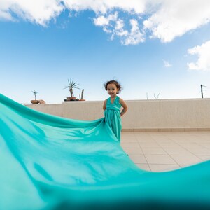 Flying Dress For Mom And Daughter, Flying Dress For Kids, Photography Dress, Photoshoot Dress, Wedding Dress, Flying Dress image 8