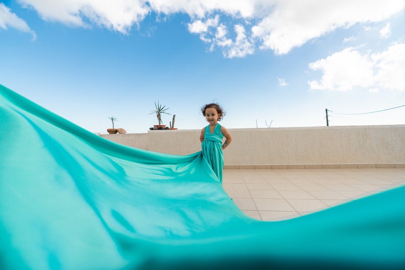 Flying Dress For Mom And Daughter, Flying Dress For Kids, Photography Dress, Photoshoot Dress, Wedding Dress, Flying Dress image 8