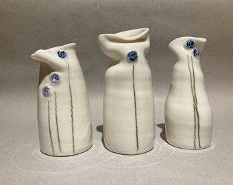 Set "Crooked Mini Vases"