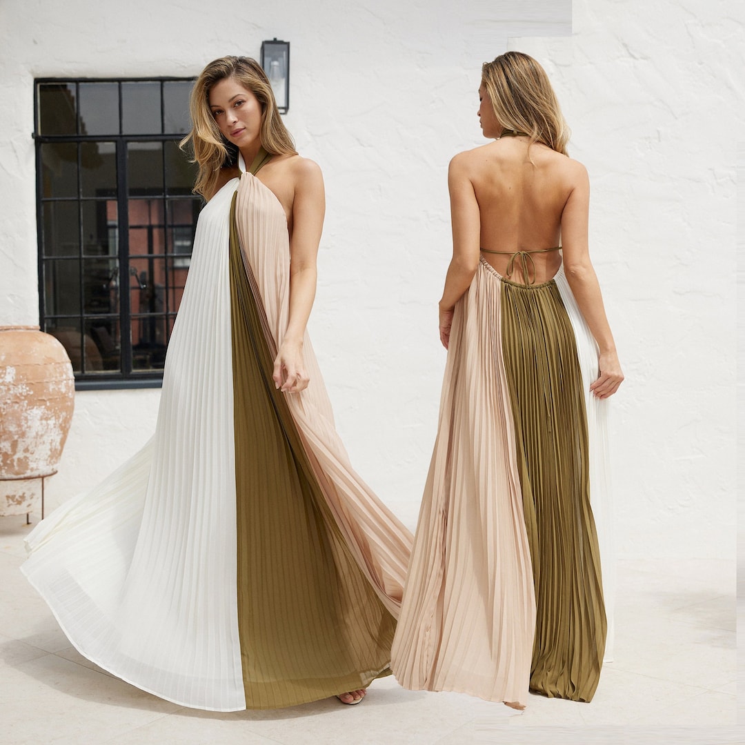 Brianna Goddess Dress, Sundress, Wedding Guest Dress, Bridal Shower ...