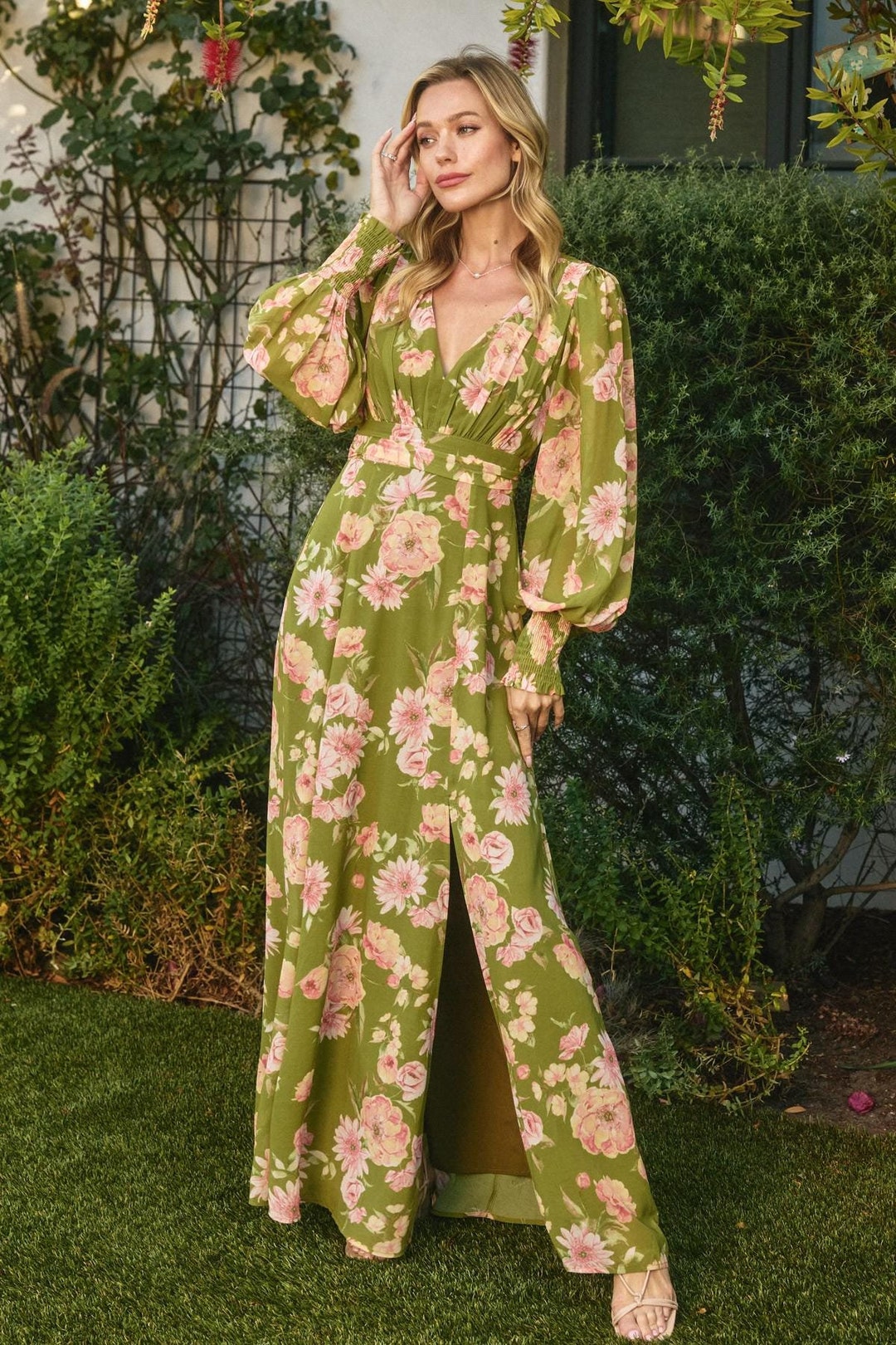 Elegant Garden Wedding Guest Dress Long Styles for Timeless Beauty