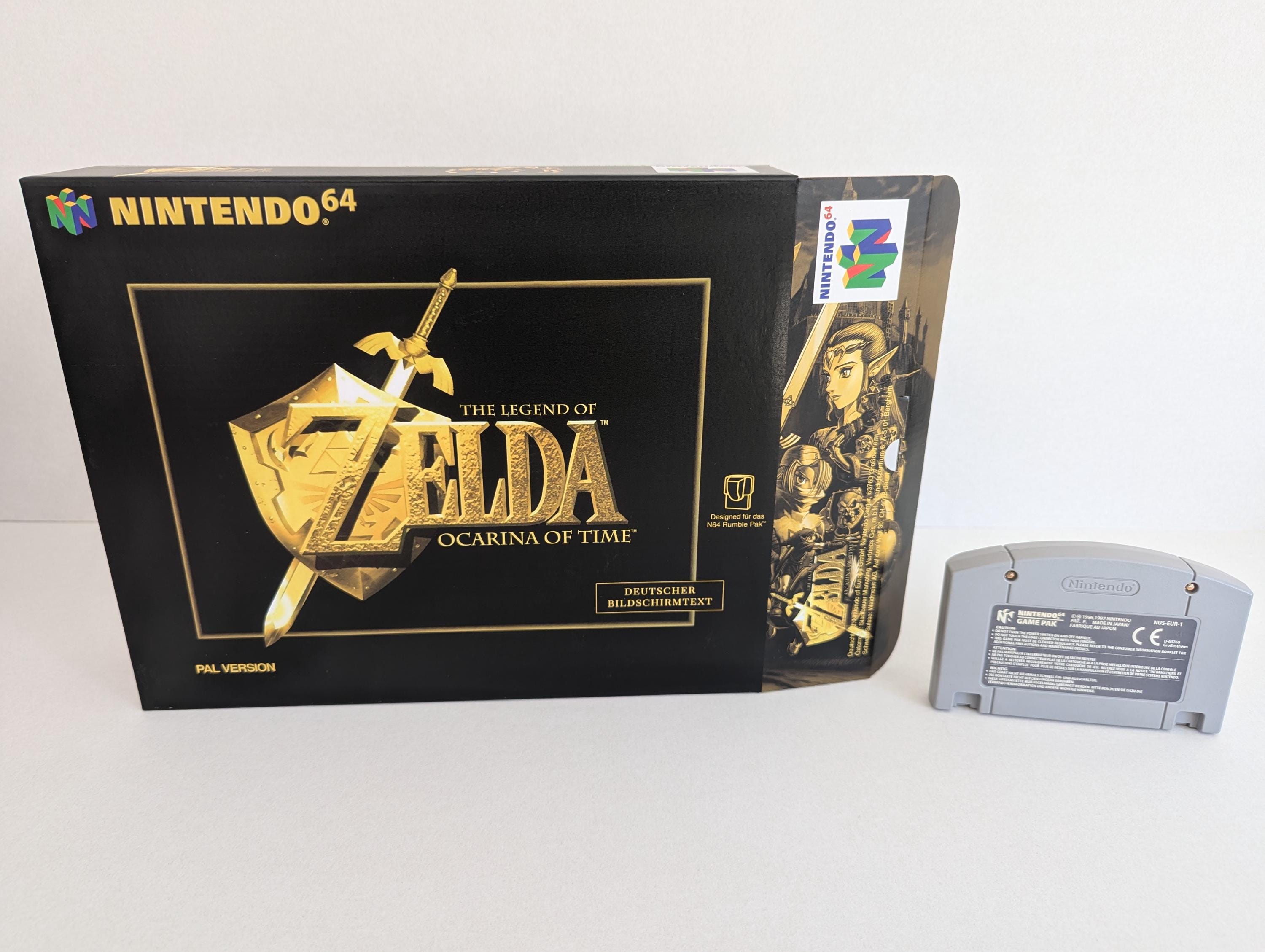 BIG BOX N64 - the Legend of Zelda: Ocarina of Time - Deutsch PAL