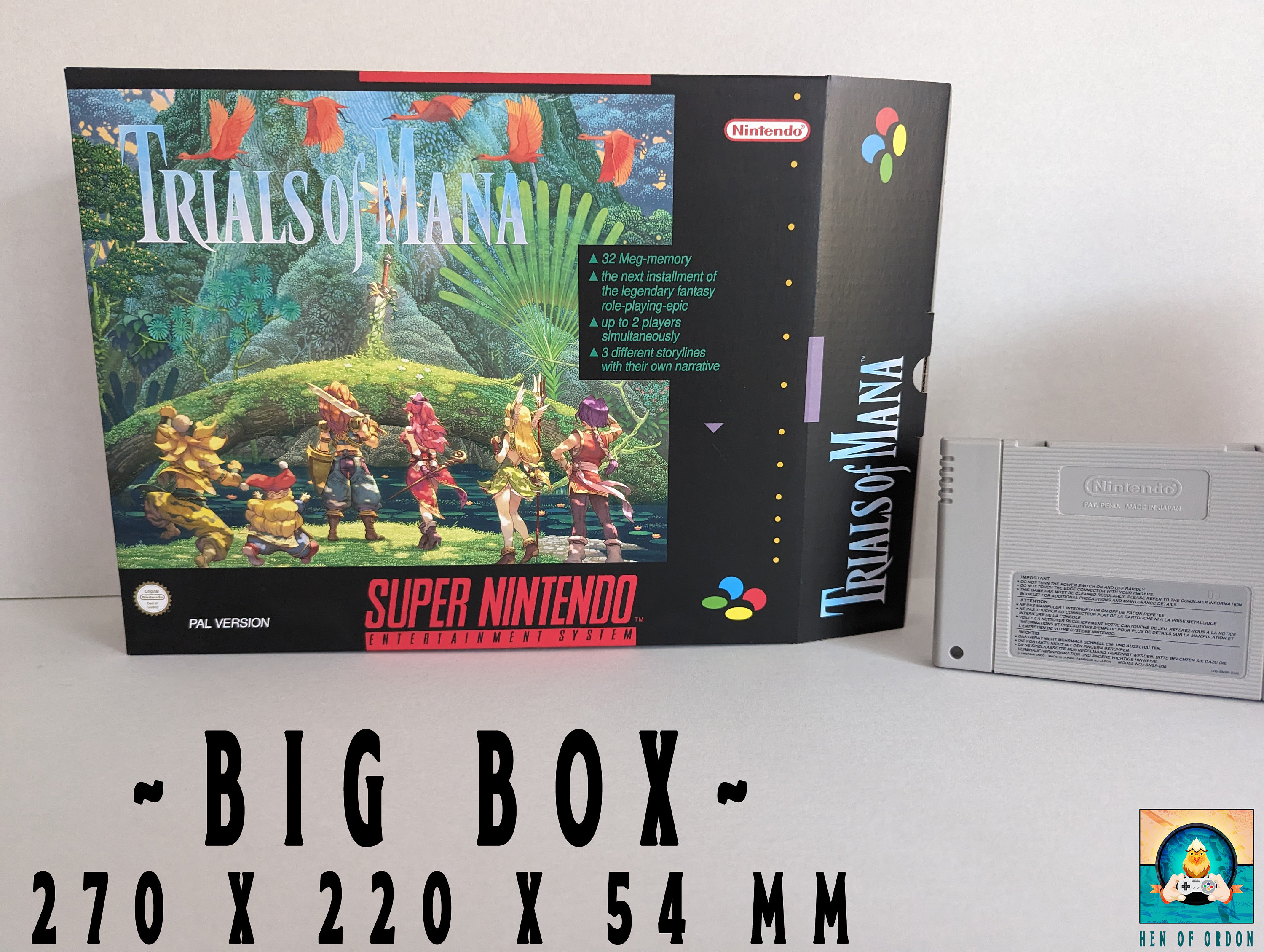 BIG BOX - Trials of Mana ENGLISH - Etsy