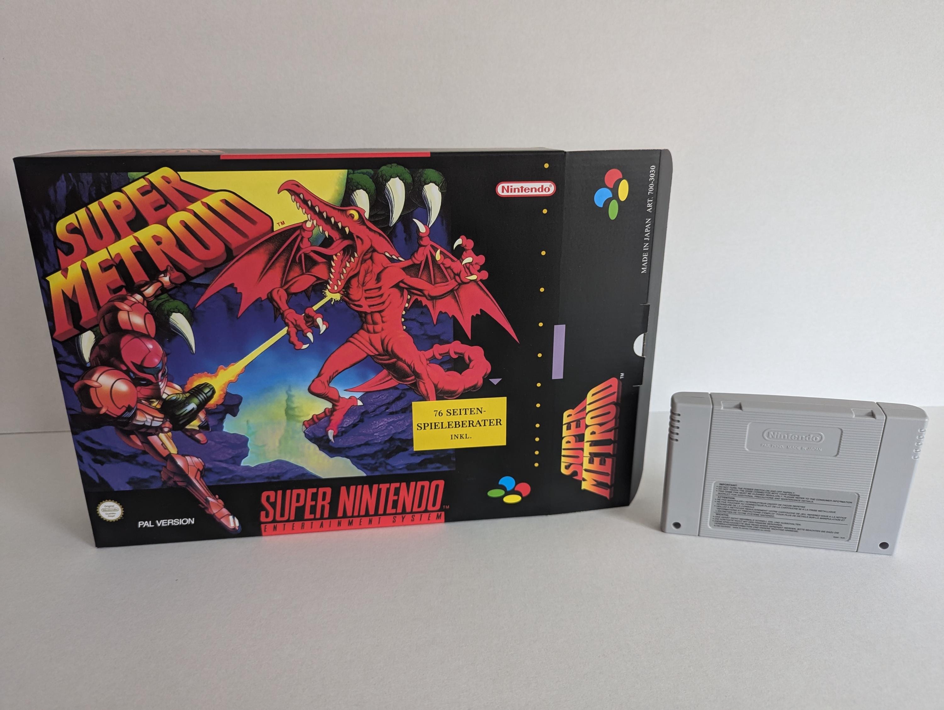 BIG BOX Super Metroid Deutsch PAL