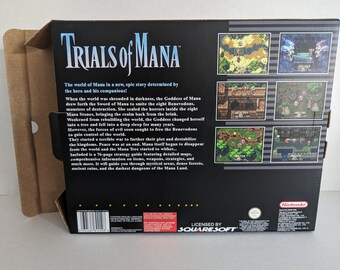 BIG BOX - Trials of Mana ENGLISH - Etsy