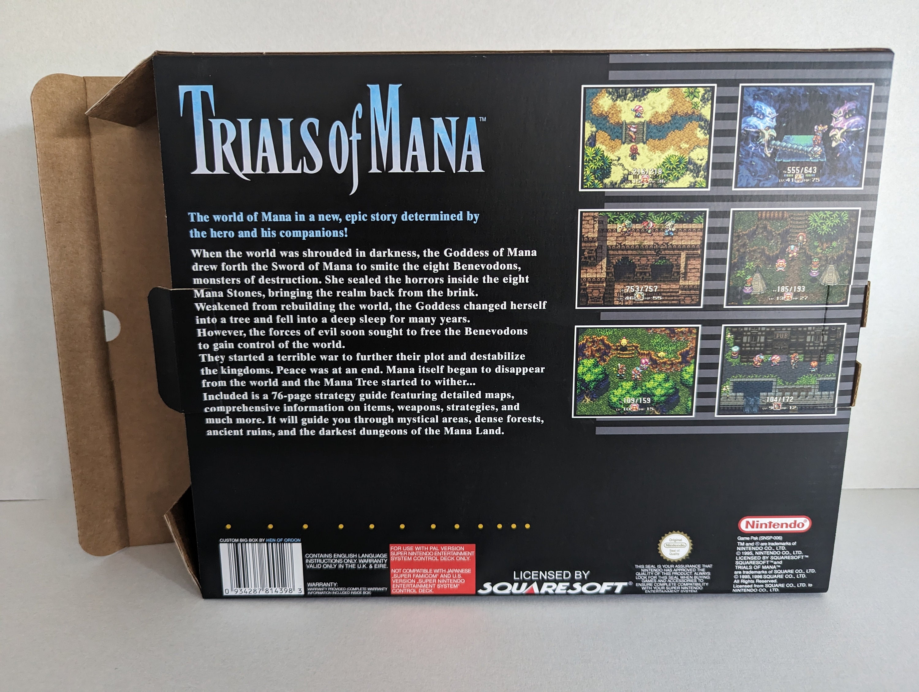 BIG BOX - Trials of Mana ENGLISH - Etsy