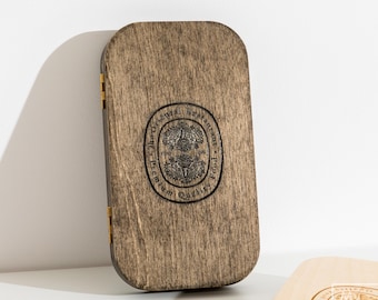 Wooden Check Presenter Box: Custom Bill Holder for Restaurant, Cafe & Bar