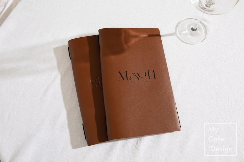 Double Fold Paper Menu for restaurant