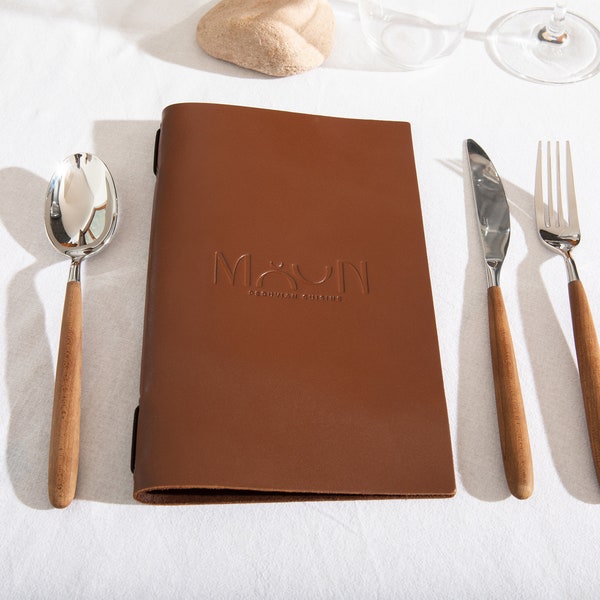 Restaurant Menu Cover Book, Leather Menu Covers, Custom Personalized Menu Holders, Cafe Bar Menu Covers, Menu Folder,Menu Folio,Menu Sleeves