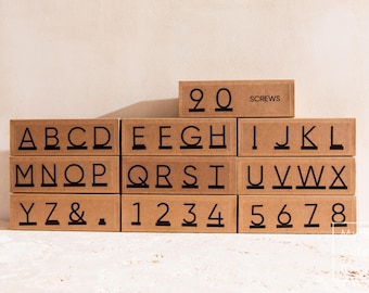 Zusätzlicher Satz von PVC-Buchstaben für Wall Menu Board