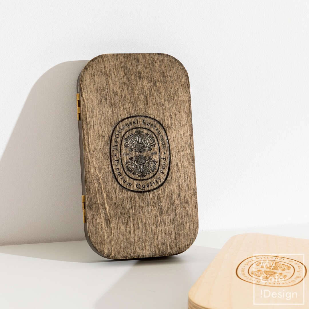Chejer Box Wooden Check Presenter Box: Custom Bill Holder for Restaurant, Cafe ...