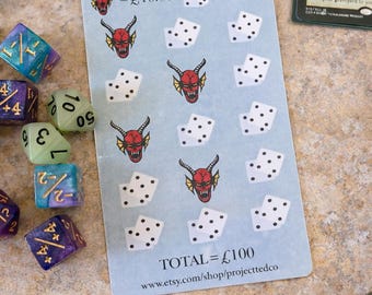 Dungeons and Dragons inspired Savings Challenge. Savings, Challenges, Money, Planner, Folders, A6, Budgeting, Finance