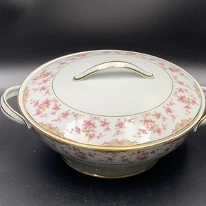 RC noritake rosalie lidded tureen