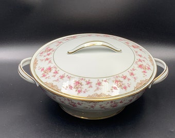 Sopera con tapa RC noritake rosalie