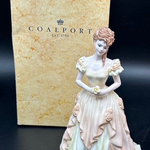 Coalport ladies of fashion Karen figurine full size in box