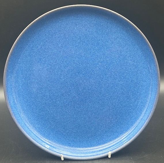 Denby Imperial Blue Coupe Dinner Plate 10