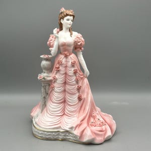 Figurine « Pretty Jessica » de port de charbon, collection de roses anglaises, édition limitée de 1998,