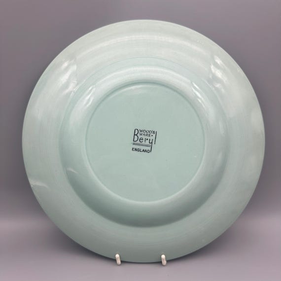 Wood's Ware Beryl Vintage Ceramic Dinner Plate 10