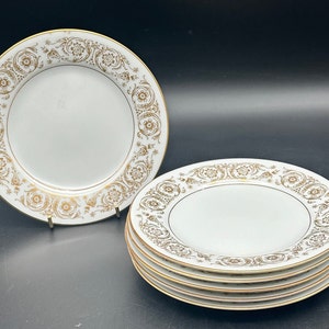 Noritake Raphael Tea / Side Plate Set Of Six 6.1/4&quot;