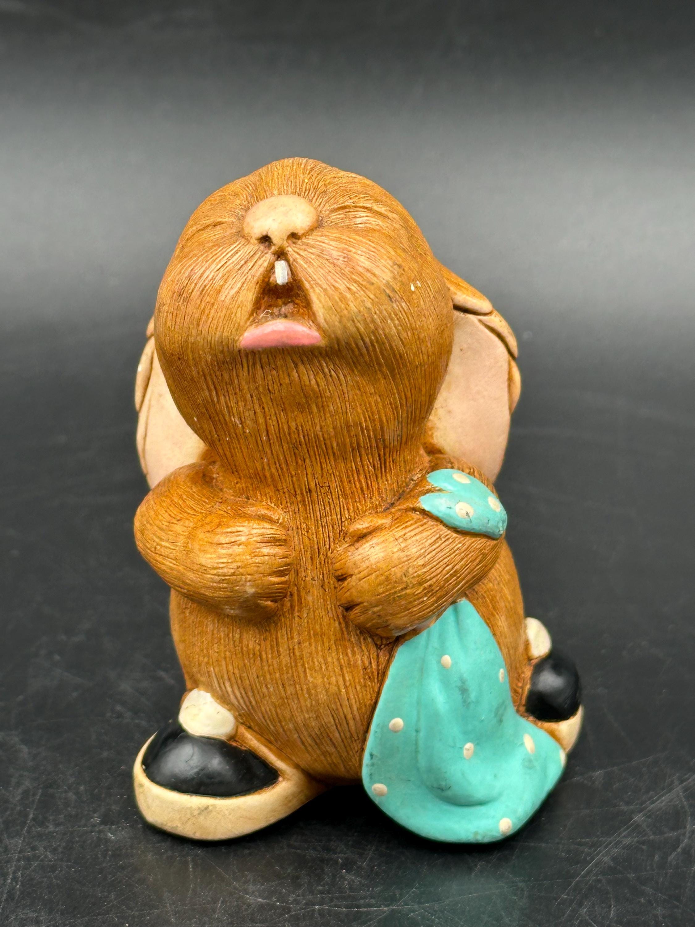 Vintage Pendelfin Barney Rabbit Stonecraft Hand Made Figurine - Etsy