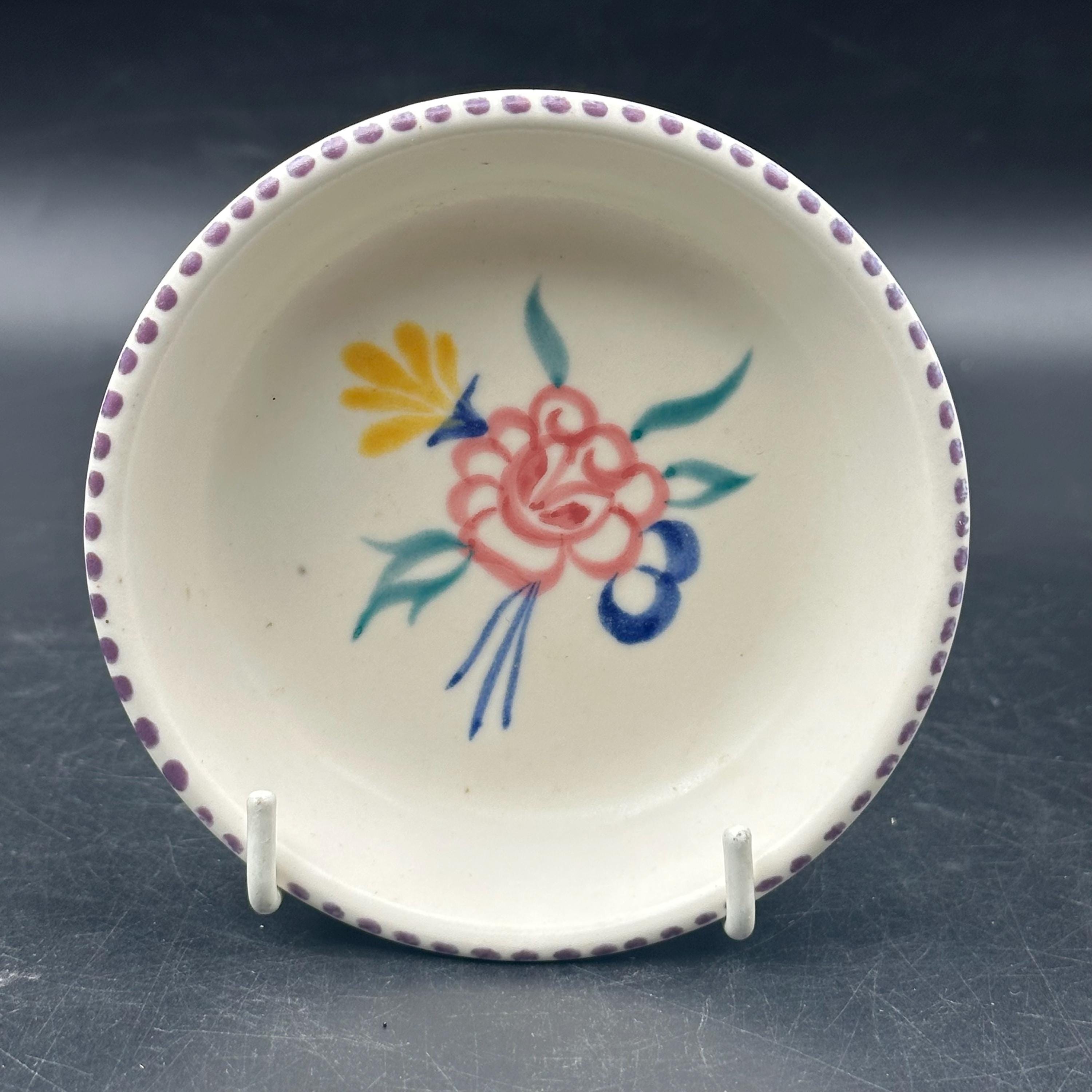 Handmade Pottery Poole Pottery Pottery Trinket Dish Vintage Pool